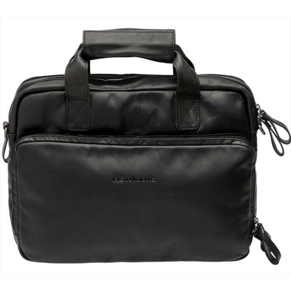NewLooxs kézitáska cali leather fekete 17l 40x15x31cm kerékpáros