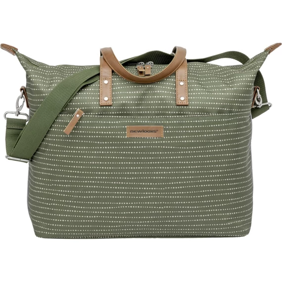 NewLooxs kézitáska tendo nomi zöld 21l 34x18x44cm kerékpáros