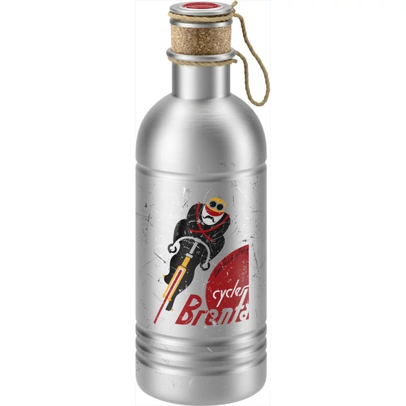Elite kulacs eroica alu vintage cycles brenta parafadugós 600ml 120g kerékpáros