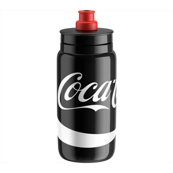 Elite kulacs fly coca cola fekete 550ml 54g kerékpáros
