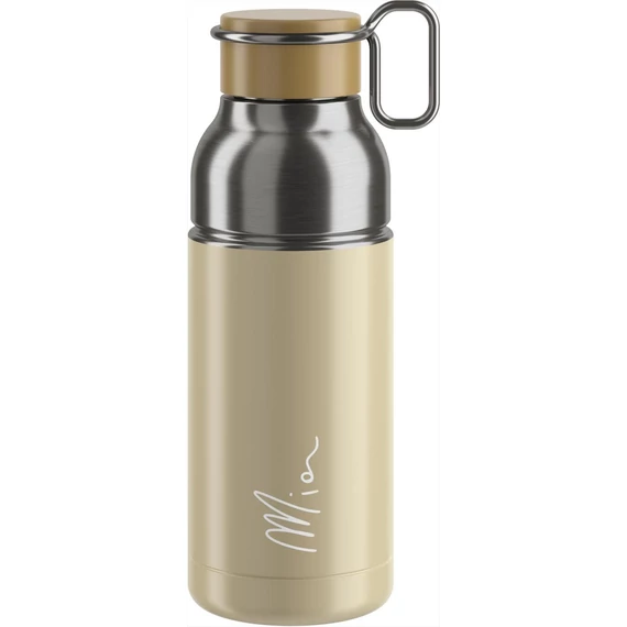 Elite kulacs mia bézs acél 650ml 211g kerékpáros