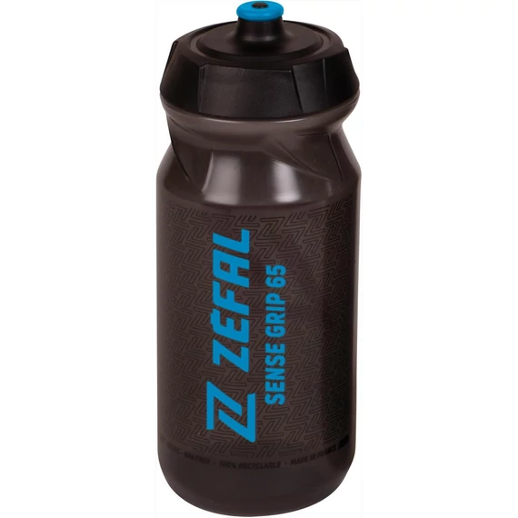Zefal kulacs sense grip - 650ml menetes fekete/kék kerékpáros