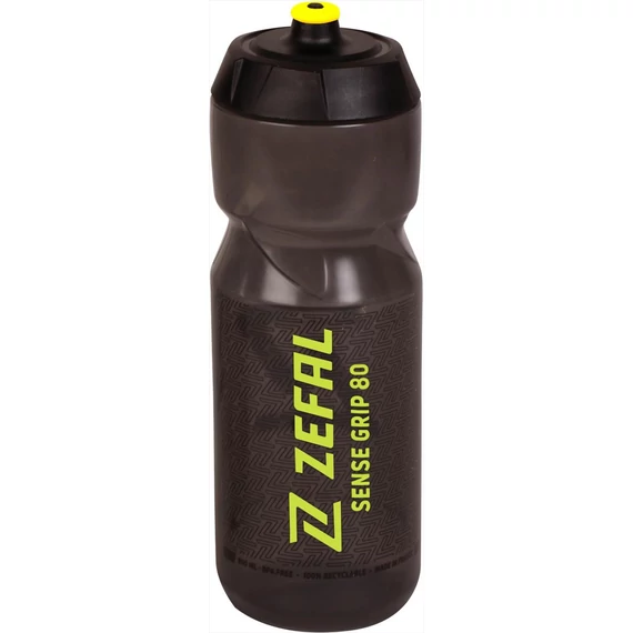 Zefal kulacs sense grip - 800ml menetes fekete/sárga kerékpáros