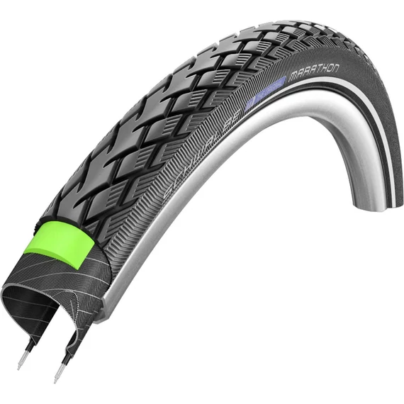 Schwalbe külső 20x175(406-47) marathon perf hs420 green ec reflex csík tw 640g  kerékpáros
