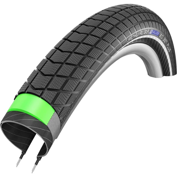 Schwalbe külső 20x215(406-55) big ben plus perf hs439 green adx reflex csík ss 680g  kerékpáros