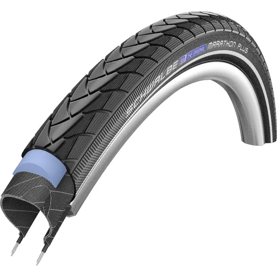 Schwalbe külső 26x1 5/8 650x40a(590-42) marathon plus perf hs440 sg ec reflex csík tw 940g  kerékpáros