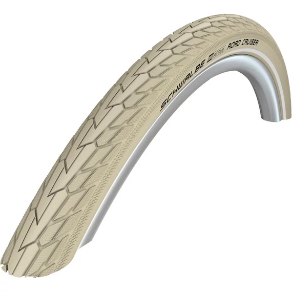 Schwalbe külső 622-42(28x160) road cruiser act hs484 kg sbc reflex csík krém tw 705g  kerékpáros