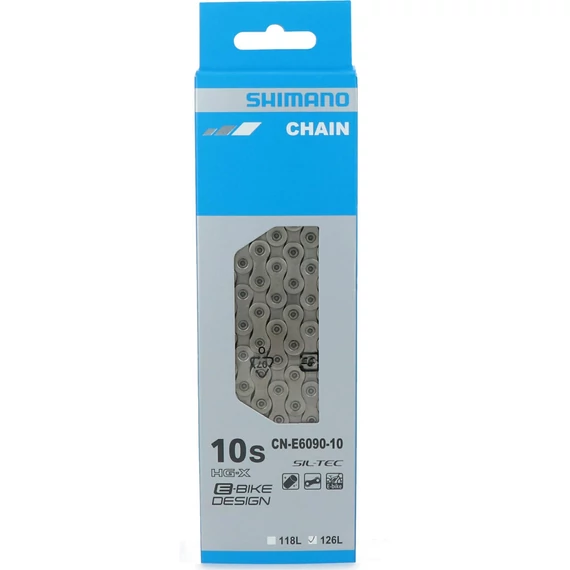 Shimano lánc cne609010 10-es 126-szemes hg-x kerékpáros