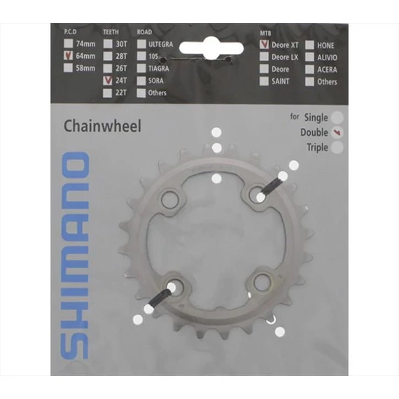 Shimano lánckerék 24f fcm785 kerékpáros