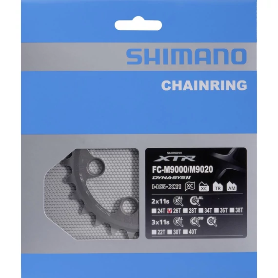 Shimano lánckerék 26f fcm9000 26-36 kerékpáros