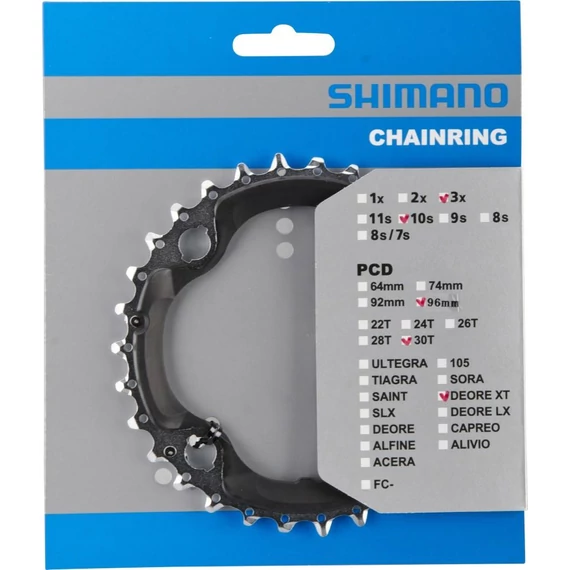 Shimano lánckerék 30f fcm782 30f-an kerékpáros