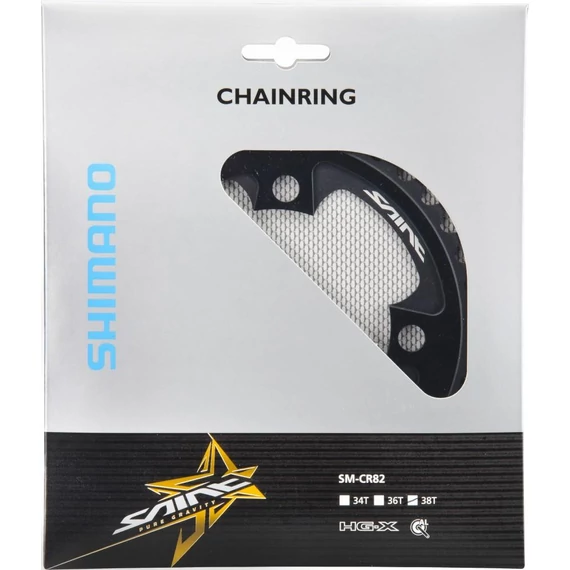 Shimano lánckerék 38f saint fcm820 fekete kerékpáros