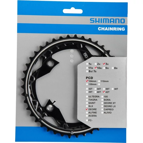 Shimano lánckerék 42f fcm610 42f-ae kerékpáros