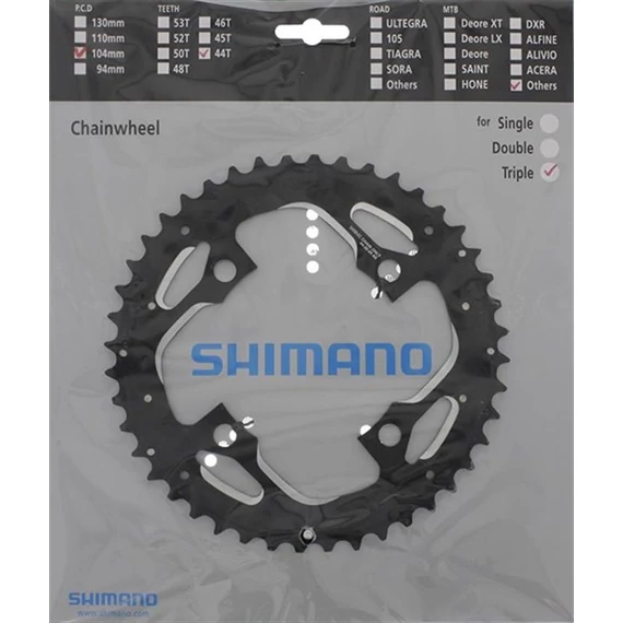 Shimano lánckerék 44f fct551 44f-ae kerékpáros
