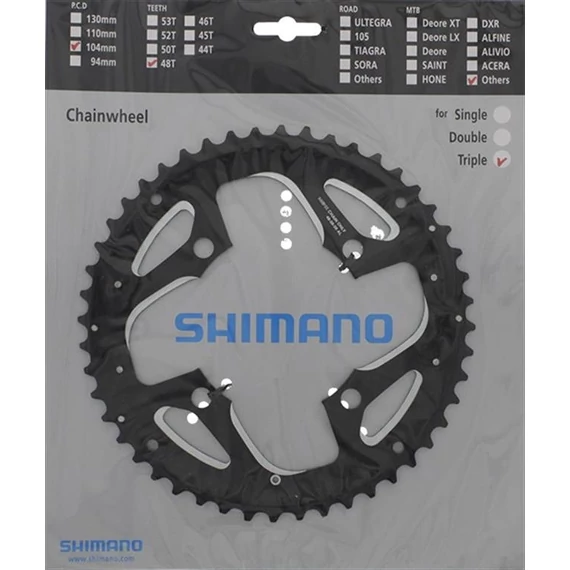 Shimano lánckerék 48f fct551 48f-al cg kerékpáros