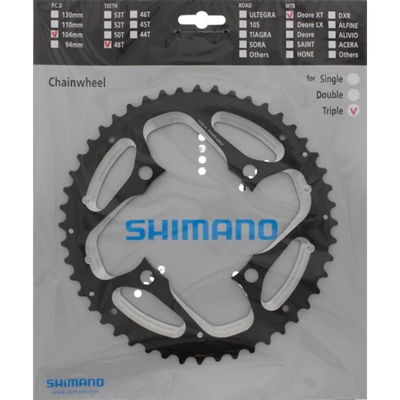 Shimano lánckerék 48f fct780 48f al kerékpáros
