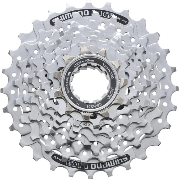 Shimano kazettás fogaskoszorú 8-as 11-30f cshg518 kerékpáros