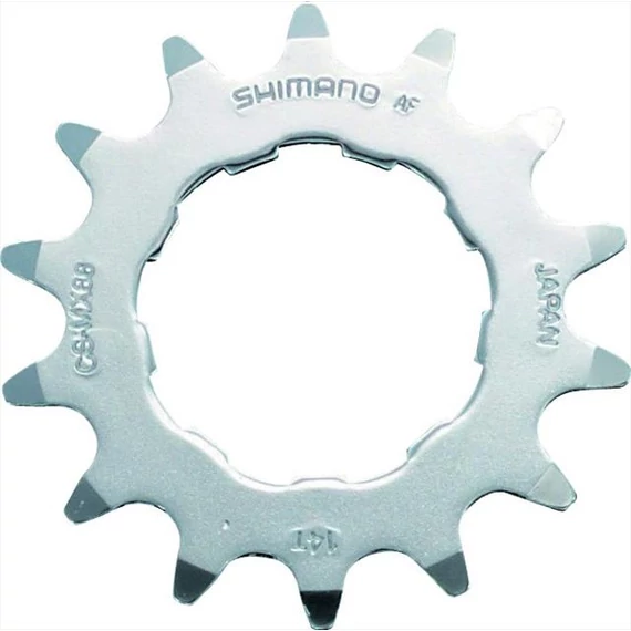 Shimano kazettás fogaskoszorú egyes 14f csmx66 kerékpáros