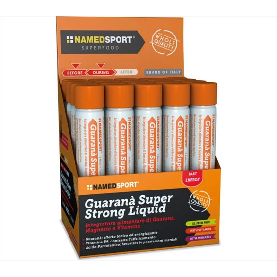 NamedSport energy shot guarana super strong 20x20ml ital  kerékpáros