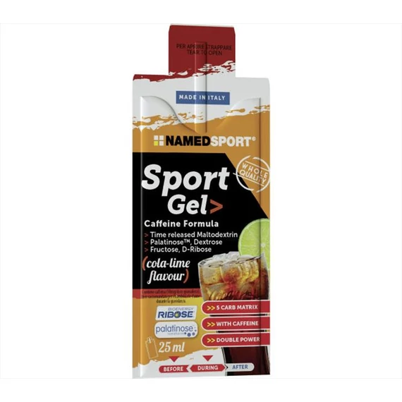 NamedSport sport gel cola lime 32x25ml kerékpáros