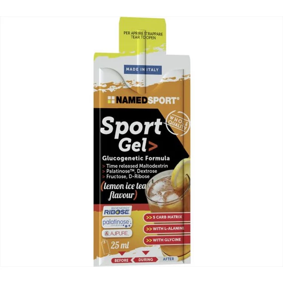 NamedSport sport gel lemon ice tea 32x25ml kerékpáros