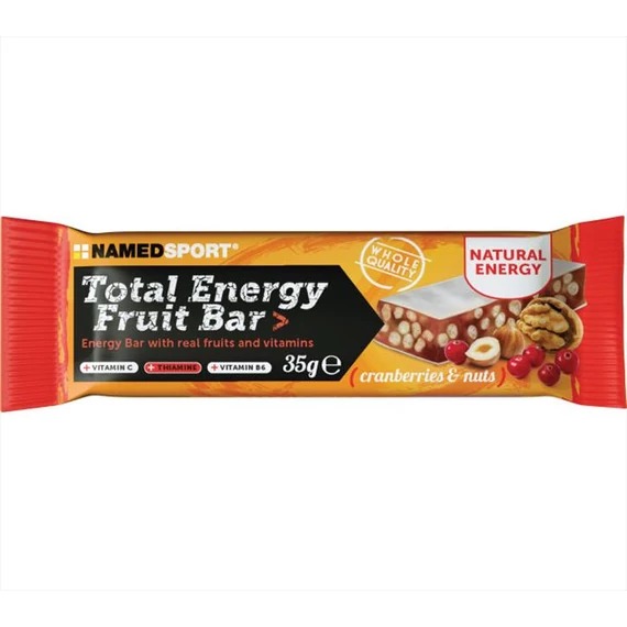 NamedSport total energy fruit bar áfonya+magok 25x35g szelet  kerékpáros