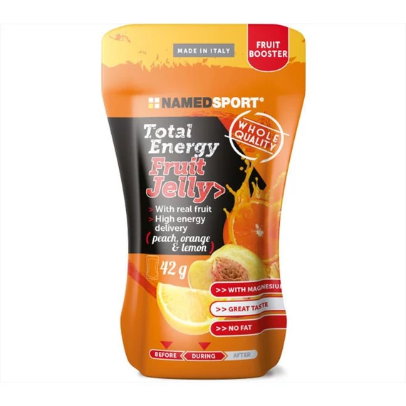 NamedSport total energy fruit jelly barack+narancs+citrom 28x42g gél  kerékpáros