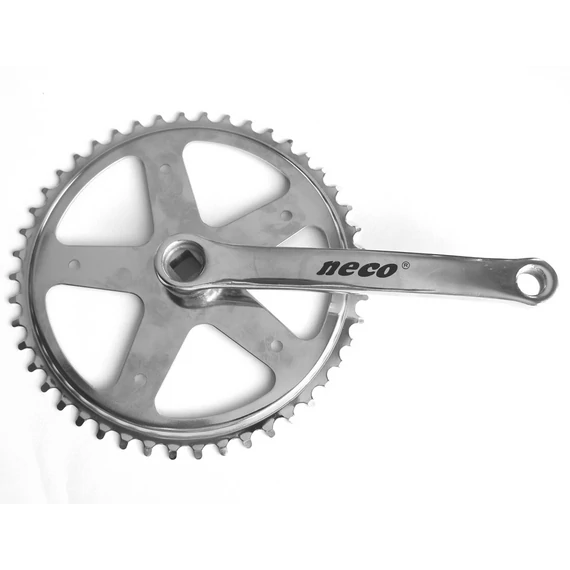Neco 46T acél króm 170mm kerékpáros