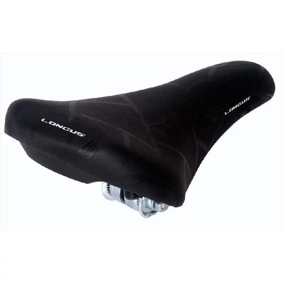 Longus nyereg k2 mtb 285x160mm fekete kerékpáros