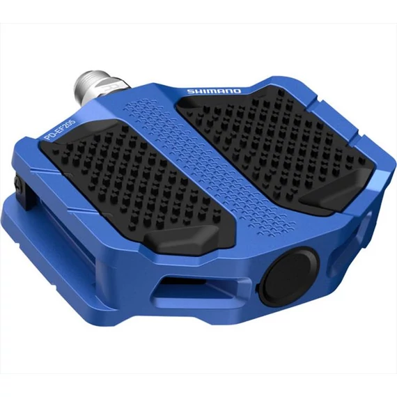 Shimano pedál platform pdef205 kék kerékpáros