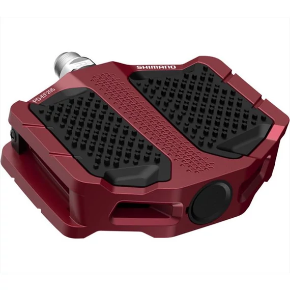 Shimano pedál platform pdef205 piros kerékpáros