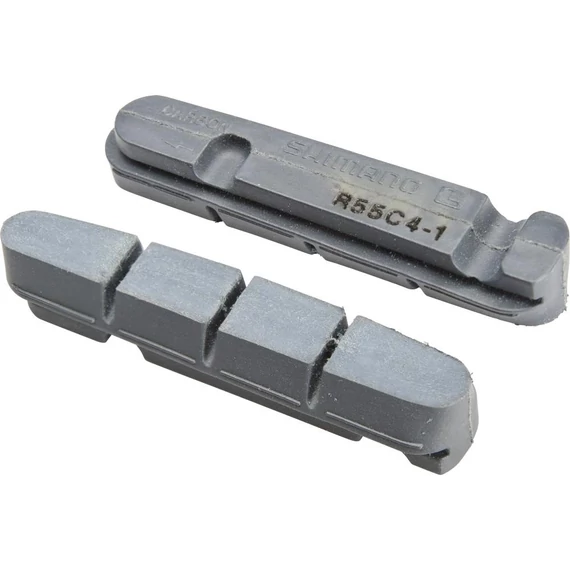 Shimano r55c4-1 brake shoes (-1mm thinner shoe) csavarrals(pair) for carb kerékpáros