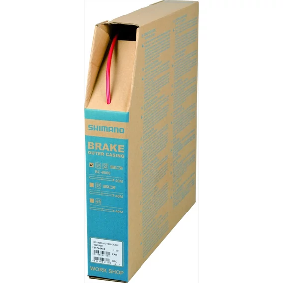 Shimano bc-9000 outer cable 40m piros kerékpáros