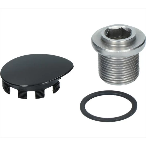 Shimano fc-2450 crank arm fixing bolt unit crank arm cap: fekete kerékpáros