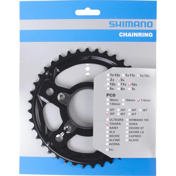 Shimano fc-4703 chainring 39t-mm w/nut & holder kerékpáros