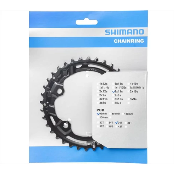 Shimano fc-m5100-2 chainring 36t-bc kerékpáros