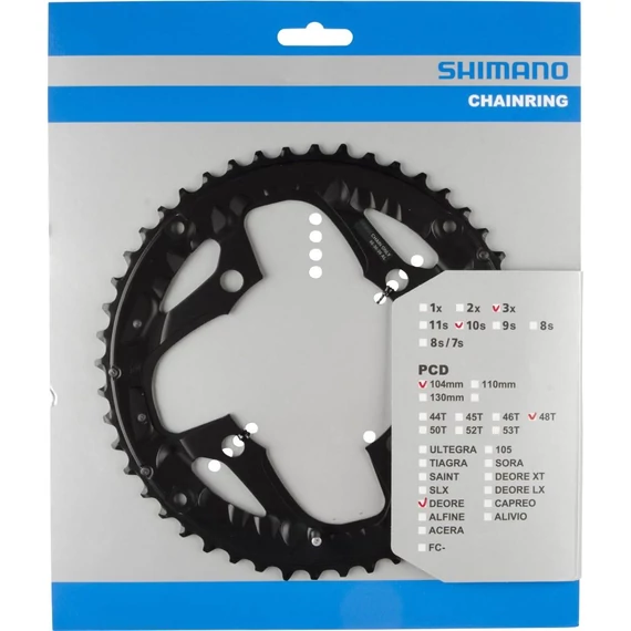 Shimano fc-m610 chainring 48t-al kerékpáros