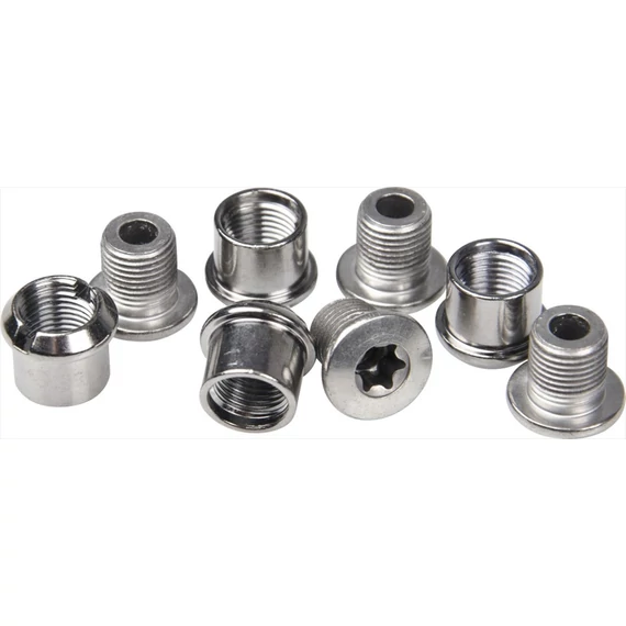 Shimano fc-m670 42-32t double gear fixing bolt (torx/m8 x 8.5) & nut (4 se kerékpáros