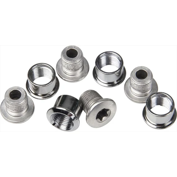 Shimano fc-m670 48-36t double gear fixing bolt (torx/m8 x 8.5) & nut (4 se kerékpáros