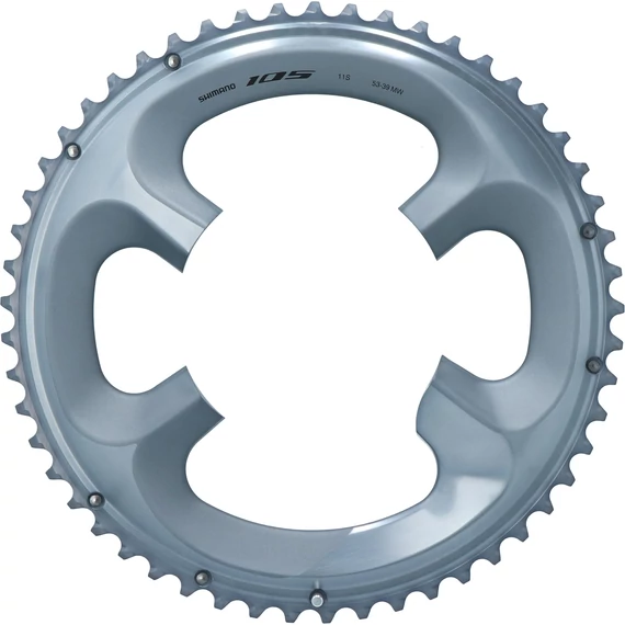 Shimano fc-r7000 chainring 53t-mw (ezüst) for 53-39t kerékpáros