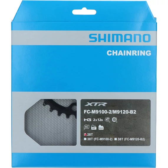 Shimano fcm9100 chainring 28t-bh for 38-28t kerékpáros