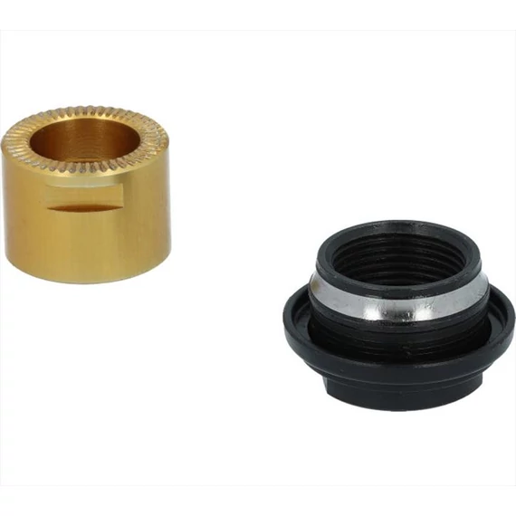 Shimano fh-m828 left hand lock nut(m15) & cone w/dust cover kerékpáros