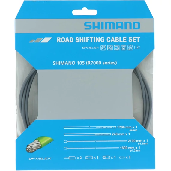 Shimano optislick shift cable set for r7000 (ot-rs900 is included) szürke kerékpáros