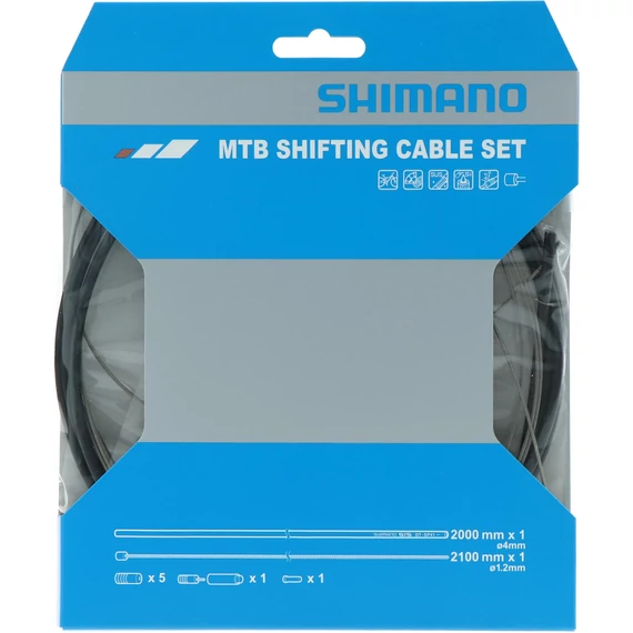 Shimano ot-sp41 shift cable sets stainless steelfor hátsó váltó (only) kerékpáros