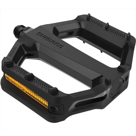 Shimano pedal pd-ef102 w/reflector fekete ind.pack kerékpáros
