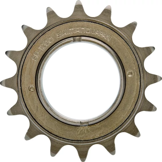 Shimano single freewheel sprocket sf-1200 16t brown ind.pack kerékpáros