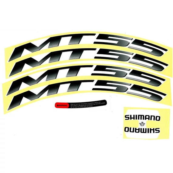 Shimano wh-mt55w-29 rim sticker unit fekete kerékpáros