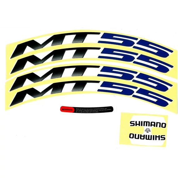 Shimano wh-mt55w-29 rim sticker unit blue kerékpáros