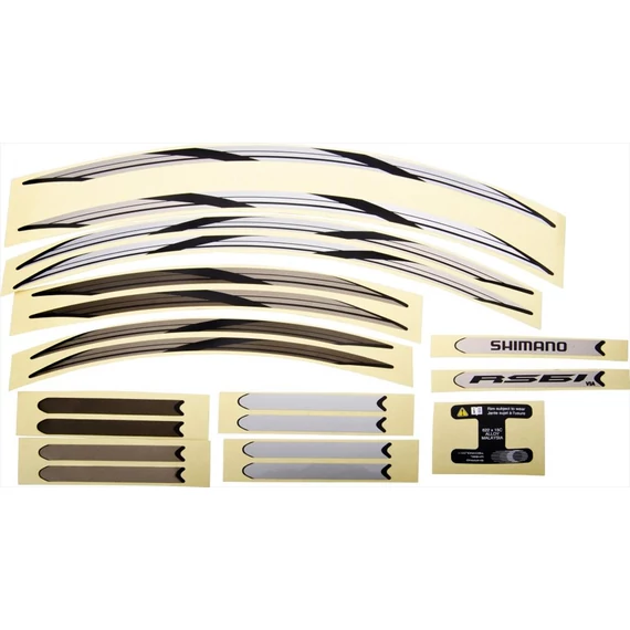 Shimano wh-rs61 rim sticker unit kerékpáros