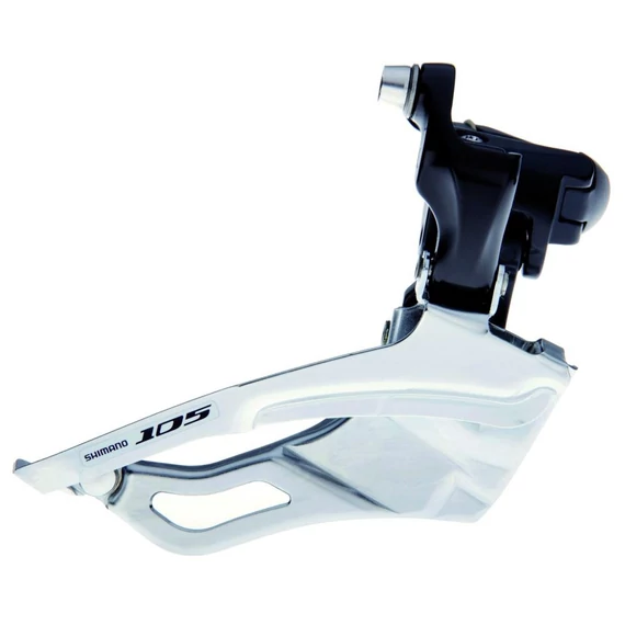 Shimano váltóelső105 bilincses - 349mm tripla 50f fekete 10-es trekking kerékpáros
